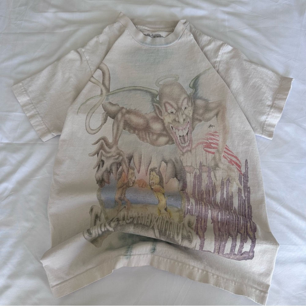 Travis Scott Utopia Tour 2023 Merch Circus Maximus Hip-Hop T-Shirt Men's Small